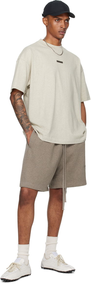 T-paita Fear of God Fear of God ESSENTIALS Classic Fit T-Shirt Beige | 125SP254192F, 3