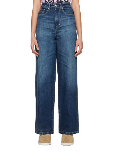 Jeans KENZO Paris Faded Tummansininen | FD52DP2126B2