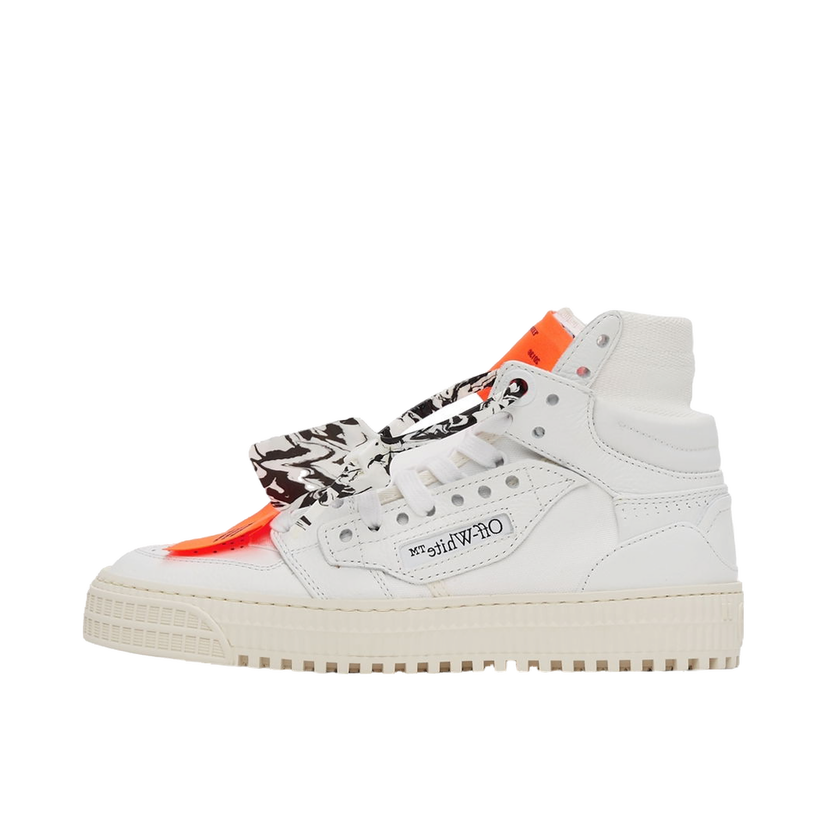 Tennarit ja kengät Off-White Off Court 3.0 Leather Sneakers Valkoinen | OWIA112F21LEA0010101