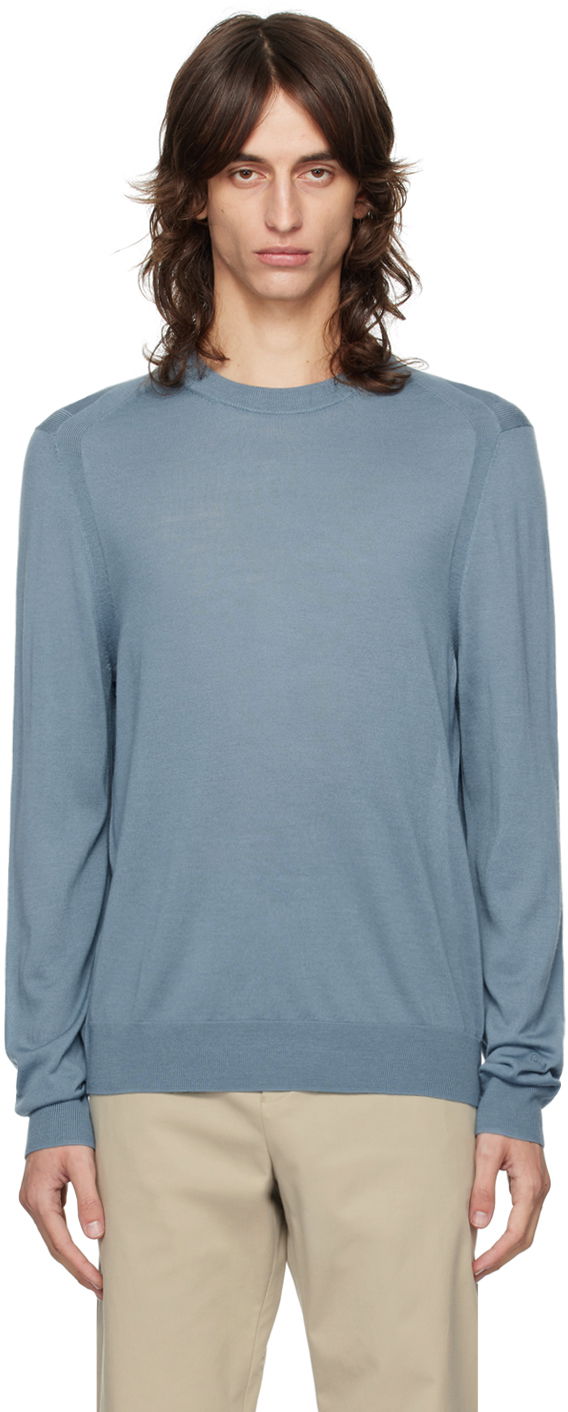 Villapaita Paul Smith Paul Smith Crewneck Sweater Sininen | M1R-562X-M02093-42