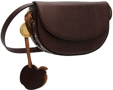 Vyötärölaukku Stella McCartney Scale-Embossed Frayme Shoulder Bag With Apple Charm Ruskea | 7B0092WP0426, 1