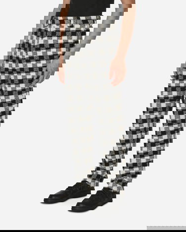 Housut Dickies Tweed Check Pants Musta | DK0A4Y4X E901, 3