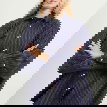 Paita Baserange Claude Flannel Shirt, Size X-Small Violetti | TSCL-FLP-WI25, 5