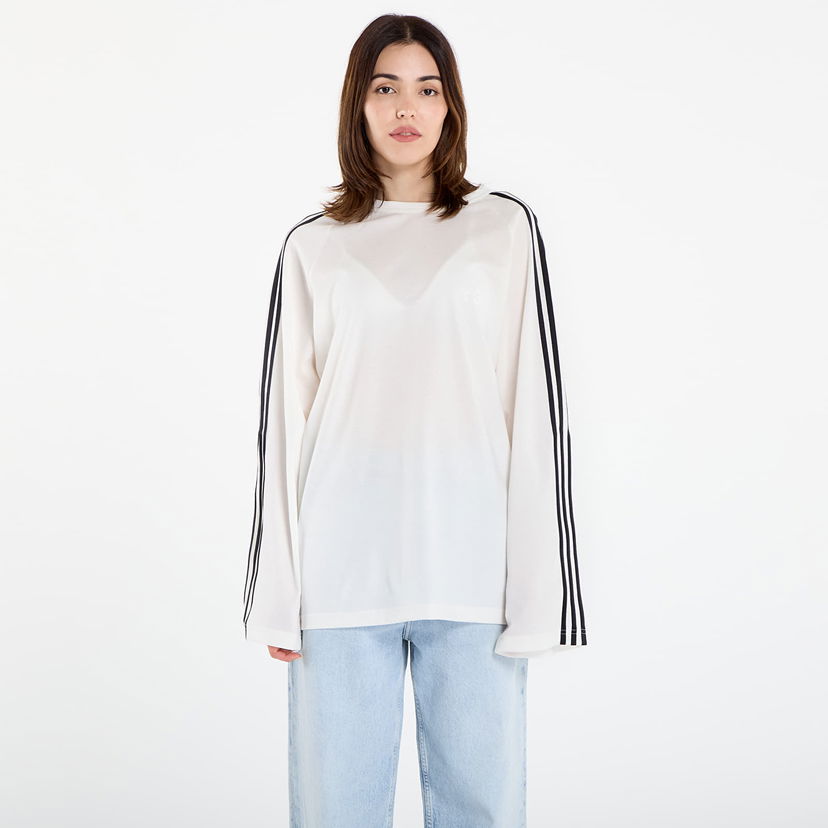 T-paita Y-3 Y-3 Wire Long Sleeve T-Shirt Valkoinen | JZ0635