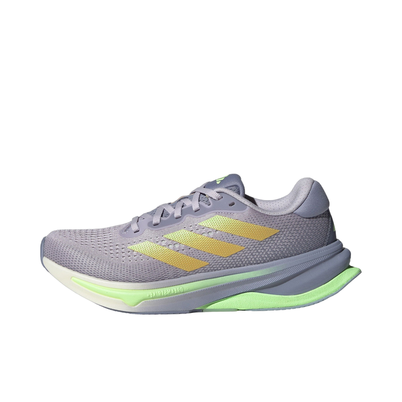 Juoksu adidas Performance Supernova Solution Silver Dawn Spark Green Spark W Violetti | IG5852