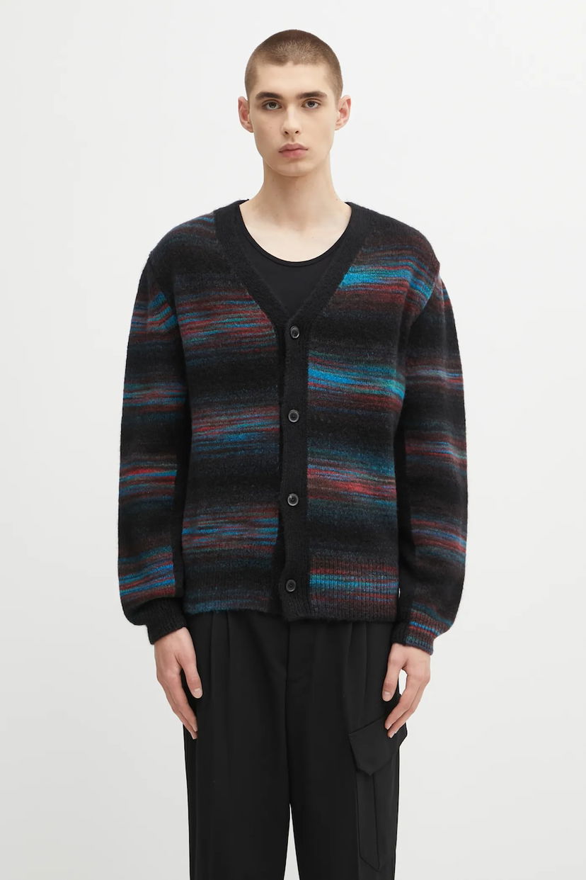 Villapaita Paul Smith Paul Smith Striped Wool Blend Cardigan Monivärinen | M1R.568Z.T02830