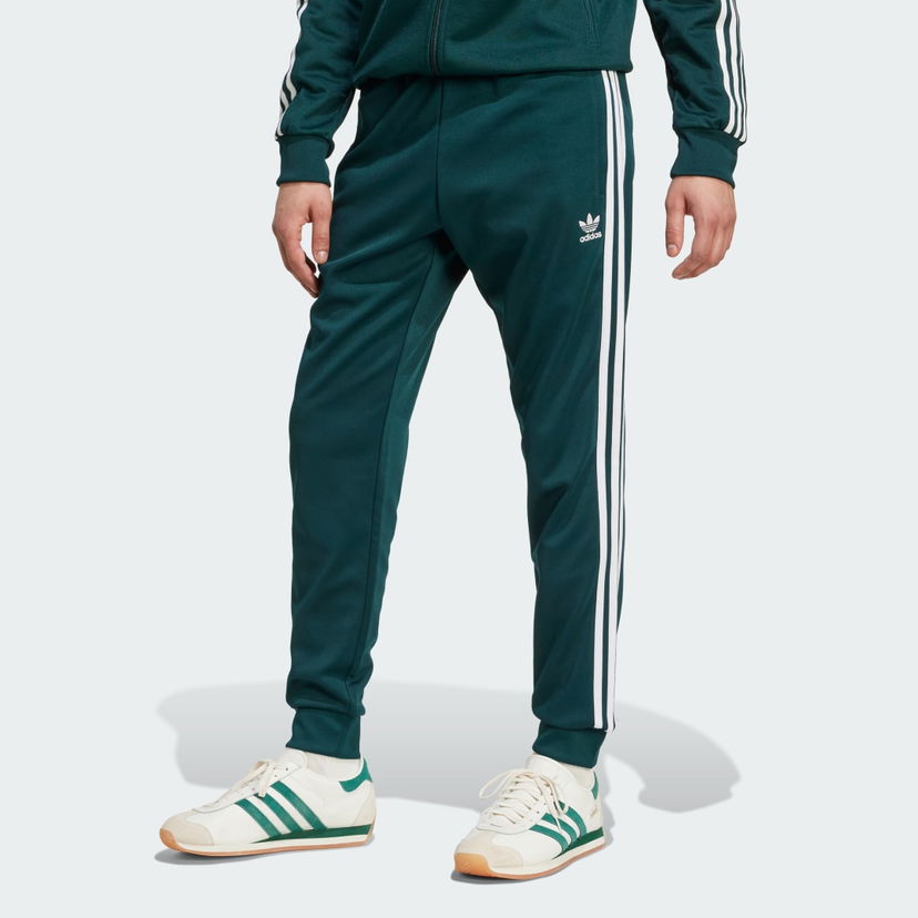 Verryttelyhousut adidas Performance Adicolor Classics SST Track Pants Vihreä | JY1288