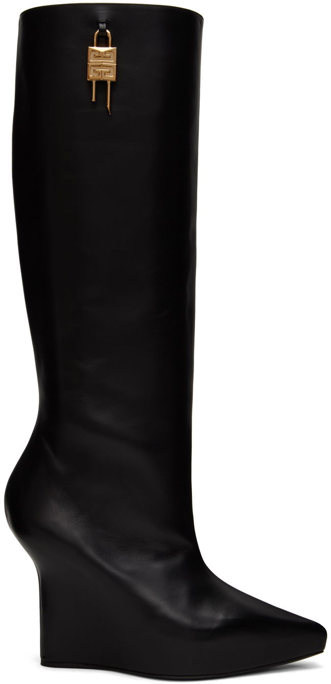 Tennarit ja kengät Givenchy Givenchy G-Lock Wedge Boots Musta | BE702KE1M1001, 0
