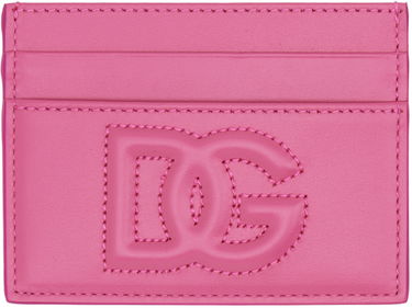 Lompakko Dolce & Gabbana Pink Embossed Card Holder Vaaleanpunainen | BI0330AG081, 0