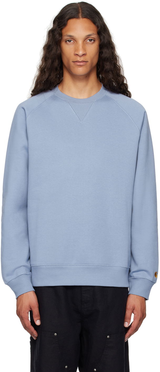 Huppari Carhartt WIP Work In Progress Chase Crewneck Sweatshirt Sininen | I033660