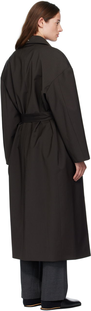Takit OUR LEGACY OUR LEGACY Pinstripe Court Coat Musta | W4251CC, 2