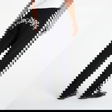 Verryttelyhousut Palm Angels Palm Angels Curved Logo Track Sweatpants Musta | PMCH02KF25FLE0011003, 2