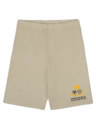 Shortsit Sporty & Rich Country Club Biker Shorts Beige | SH452EL
