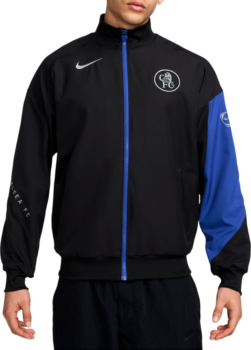 Takki Nike Dri-FIT Total 90 Chelsea FC Soccer Anthem Jacket Musta | hm3336-011