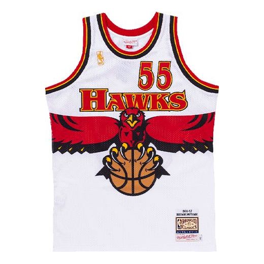 Jersey Mitchell & Ness Mitchell & Ness Atlanta Hawks Dikembe Mutombo 1996-97 Authentic Jersey Valkoinen | AJY4SB19088-AHAWHIT96DMO