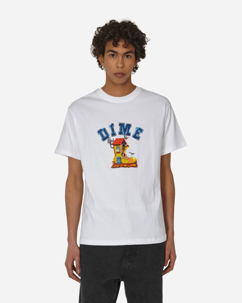 T-paita Dime House T-Shirt Valkoinen | DIMEHO2327 WHT