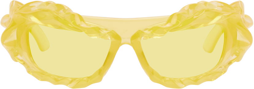 Aurinkolasit Ottolinger Ottolinger Twisted Sunglasses Keltainen | 2227260115