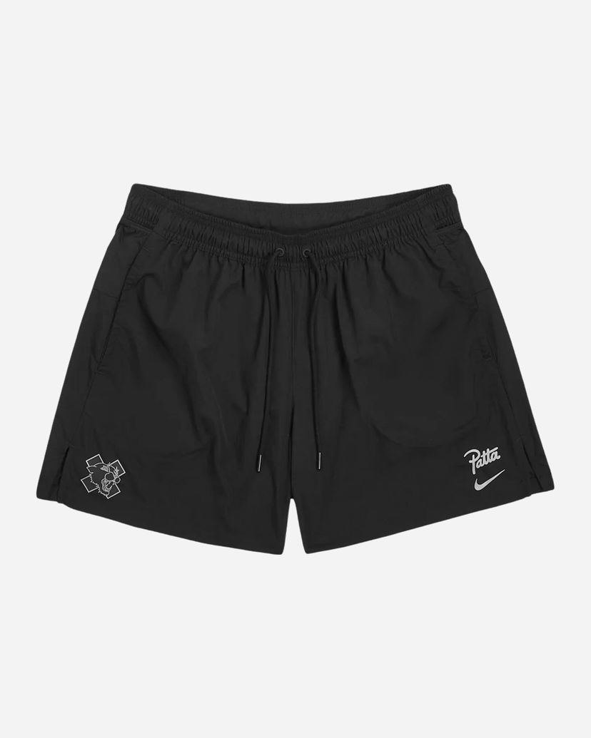 Shortsit Nike Patta Running Team Shorts Black Musta | FJ3063-010