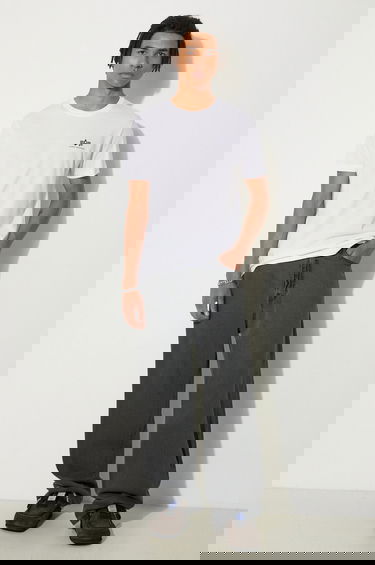 T-paita Alpha Industries Backprint T-Shirt With Print Valkoinen | 128507.09, 2