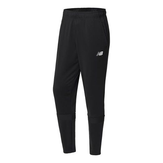 Verryttelyhousut New Balance Knit Training Pants Musta | AMP21091-BK