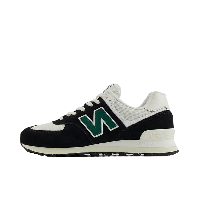 Tennarit ja kengät New Balance 574 Black White Marsh Green Musta | U574RBG
