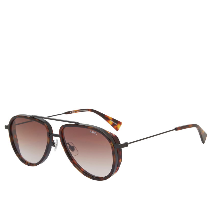 Aurinkolasit A.P.C. A.P.C. Sterling Sunglasses Ruskea | ACABF-M75009-CAA