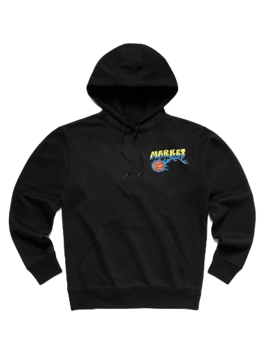 Huppari MARKET Slam Dunk Sketch Hoodie Musta | 397000197/0001
