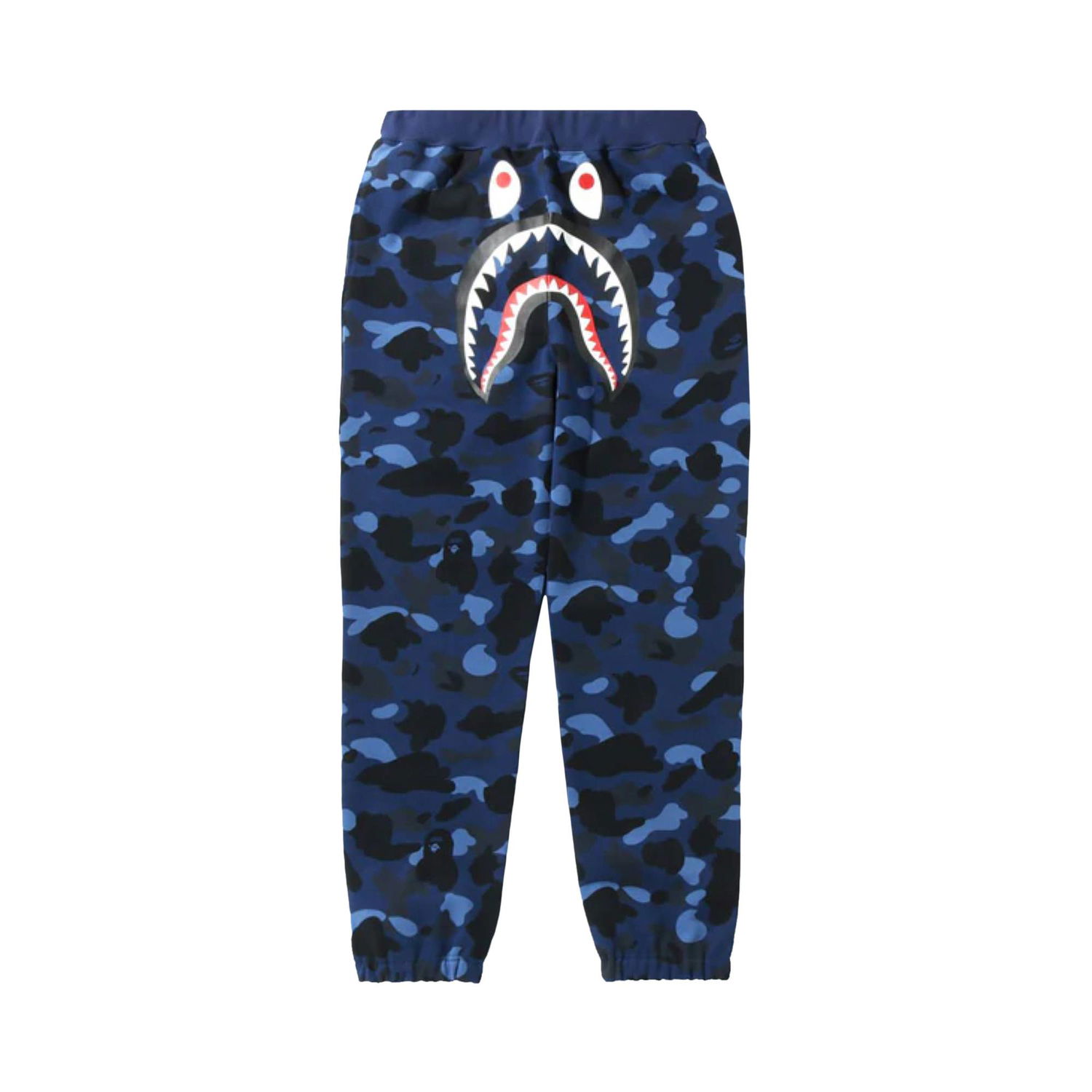 Verryttelyhousut BAPE Color Camo Shark Sweat Pants Tummansininen | 1I30 152 008 NAVY, 1
