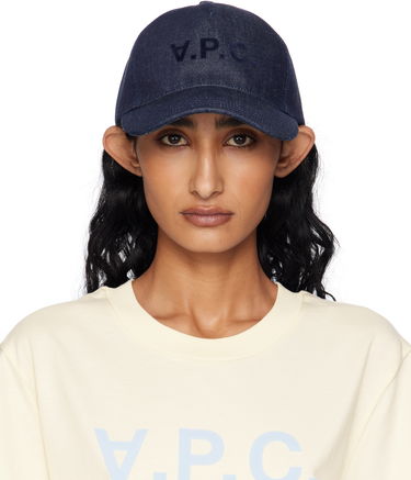Korkki A.P.C. A.P.C. Charlie Eden 'VPC' Baseball Cap Tummansininen | COHIZ-M24090, 0