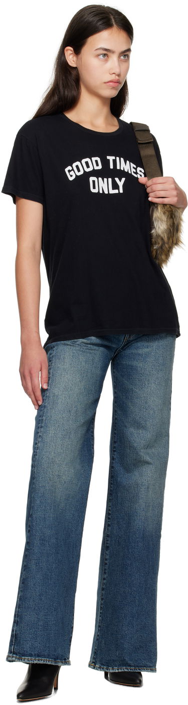 T-paita R13 R13 'Good Times Only' Boy T-Shirt Musta | R13WK001-K126A, 3