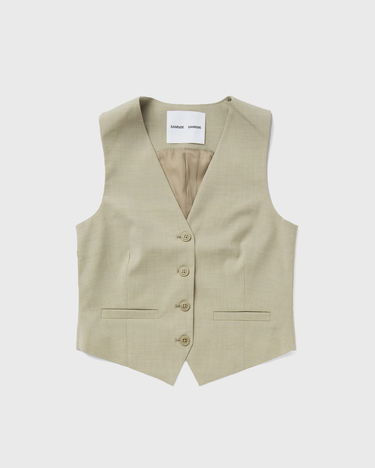 Liivi Samsoe Samsoe Samsøe & Samsøe Saramona Vest Beige | F24200179-LIGHT-OLIVE, 0