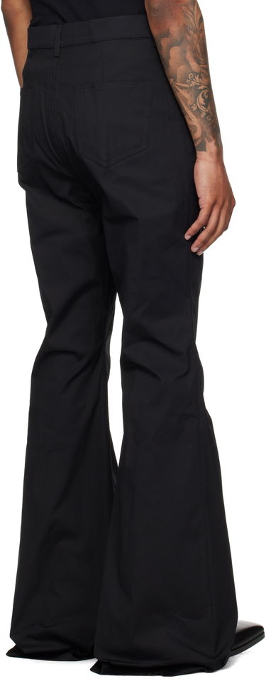 Housut Rick Owens Rick Owens Concordians Bolan Bootcut Trousers Musta | RU02E1335 TE, 2