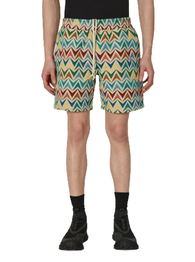 Shortsit Pleasures Basket Woven Shorts Monivärinen | P23SP047 KHAKI