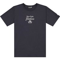 T-paita New Era New Era New York Yankees Book Club T-Shirt Tummansininen | 60426096