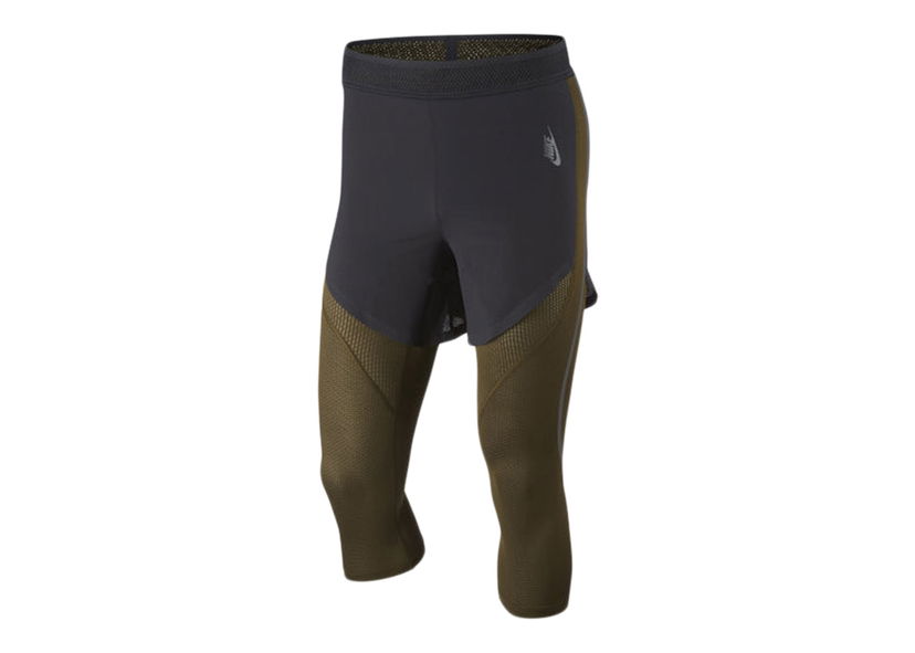 Leggingsit Nike Lab Essentials Flex Pro Training Leggings Black/Dark Loden Musta | 898310-010