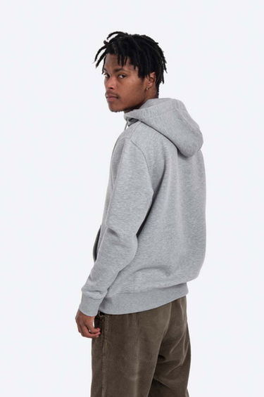 Huppari Alpha Industries Alpha Industries Basic Small Logo Hoodie Harmaa | 196318-gry, 3