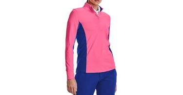 Huppari Under Armour UA Storm Midlayer 1/2 Zip Vaaleanpunainen | 1370140-640, 1