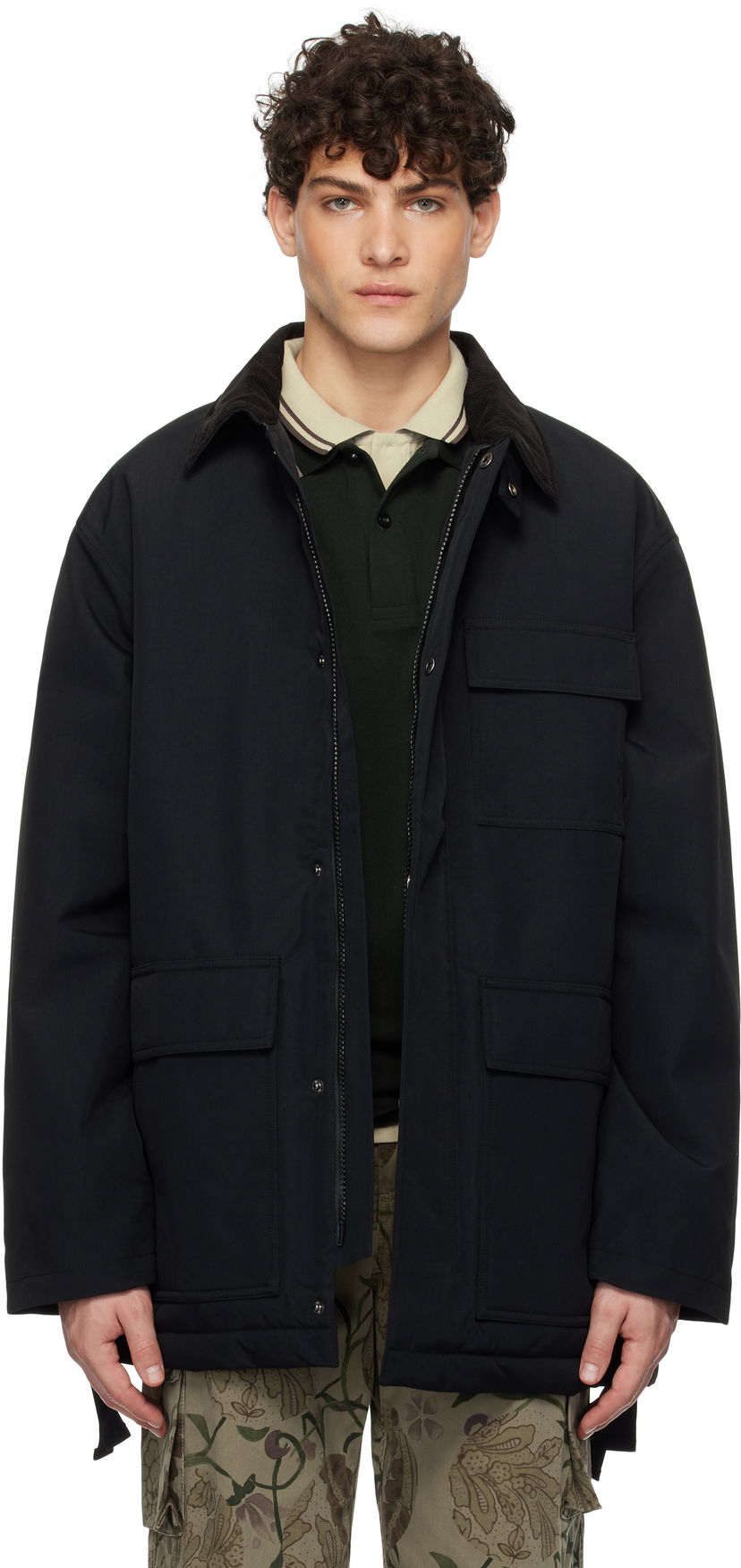Parka Carhartt WIP Black Clarton Insulated Coat Musta | I033870