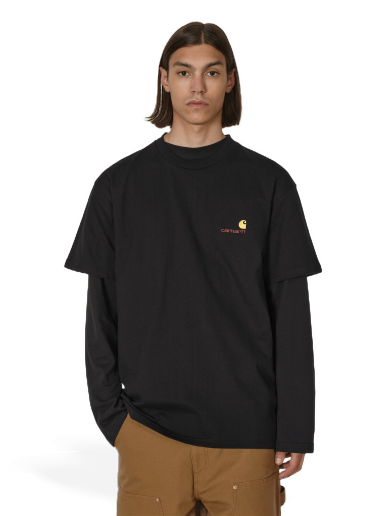 T-paita Carhartt WIP American Script T-Shirt Musta | I029956_89_XX