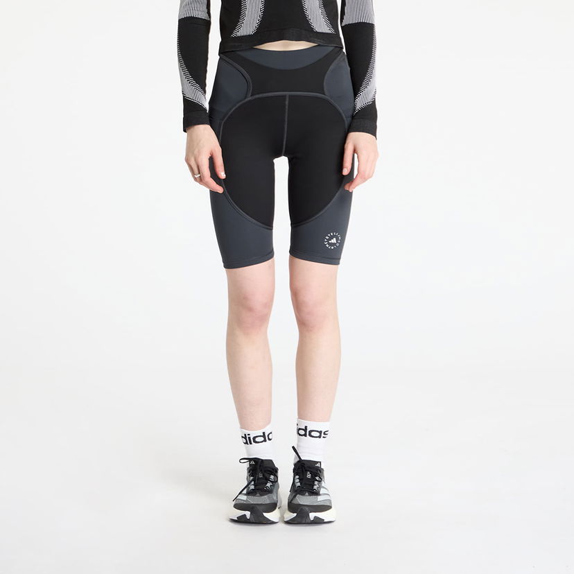 Shortsit adidas Performance Stella McCartney Two-Tone Bike Leggings Musta | JM0304