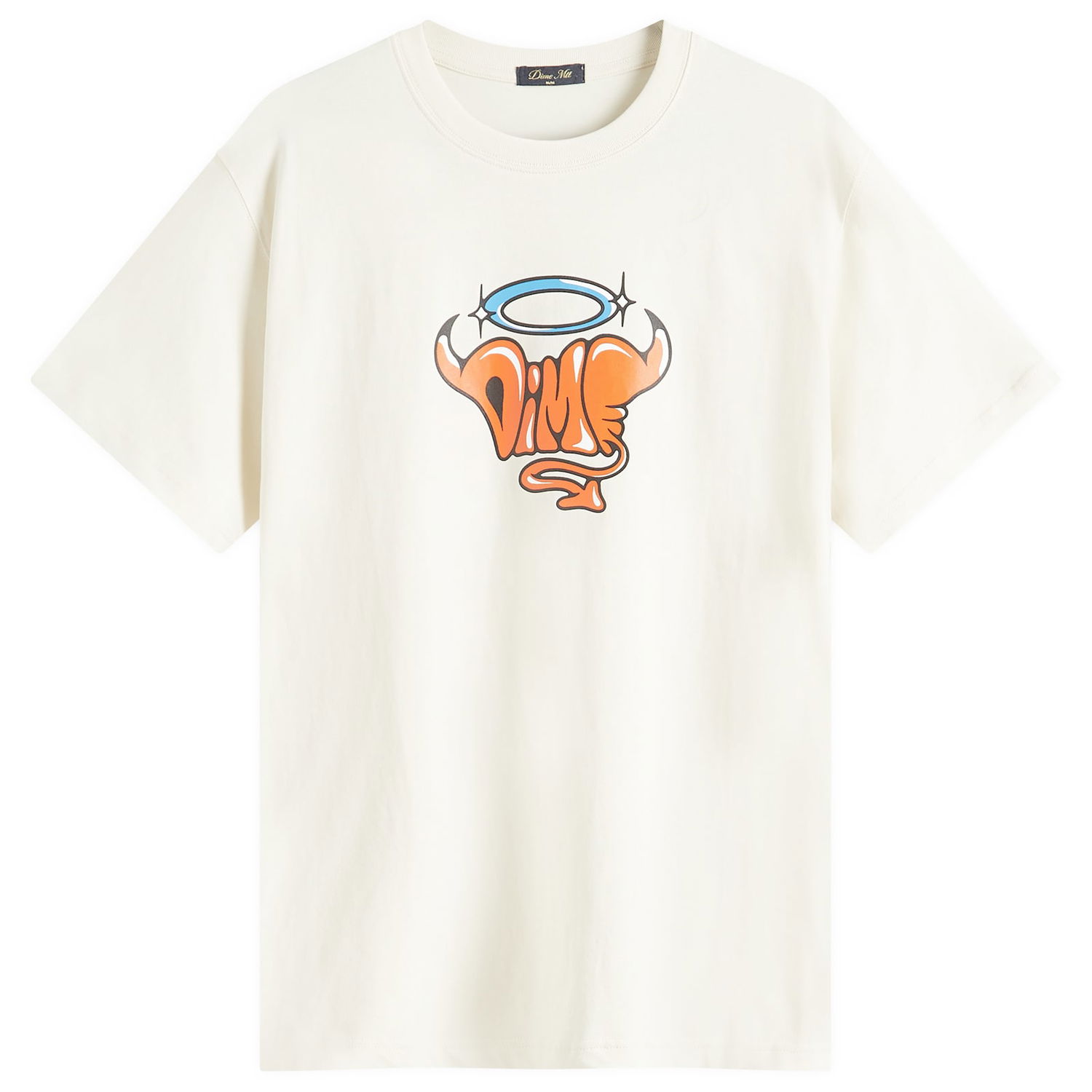 T-paita Dime Dime Purgatory T-Shirt, Size Large Valkoinen | DIME2SP2555NAT, 1