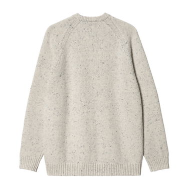 Huppari Carhartt WIP Anglistic Sweater "Speckled Salt" Harmaa | I010977_1T7_XX, 4