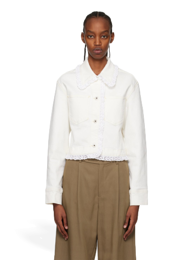 Takki KENZO Paris Cropped Valkoinen | FD52DV2406D2