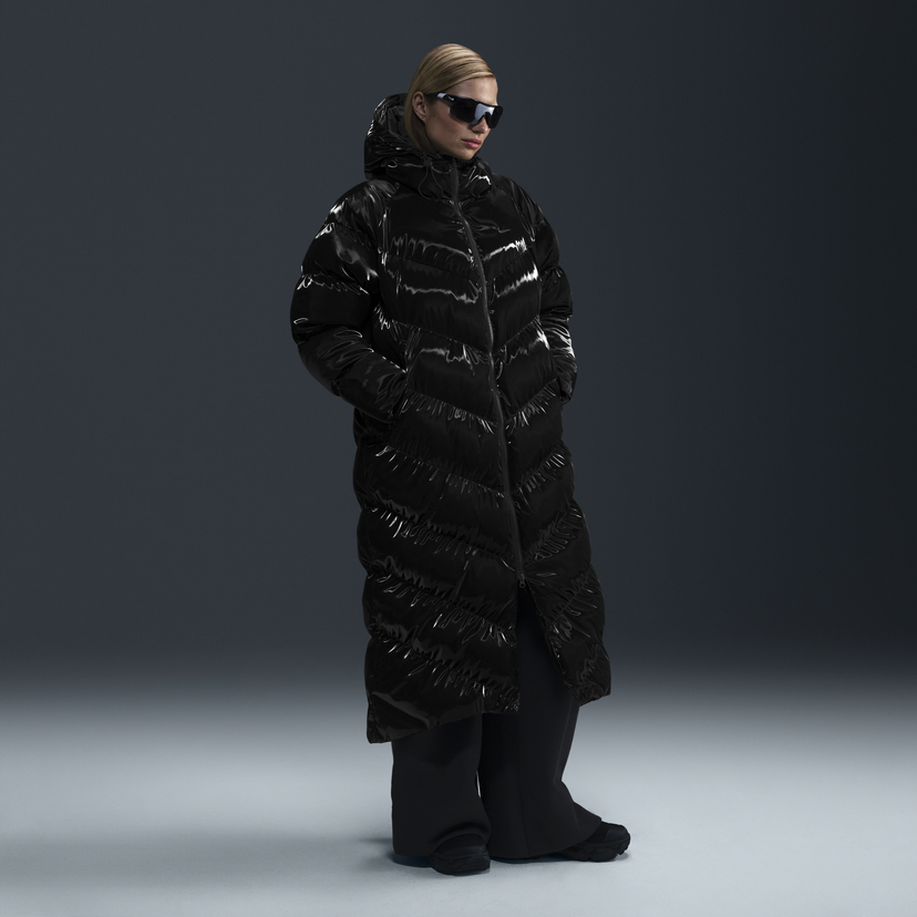 Parka Nike Parka Windpuffer Long Black Musta | FV7827-010