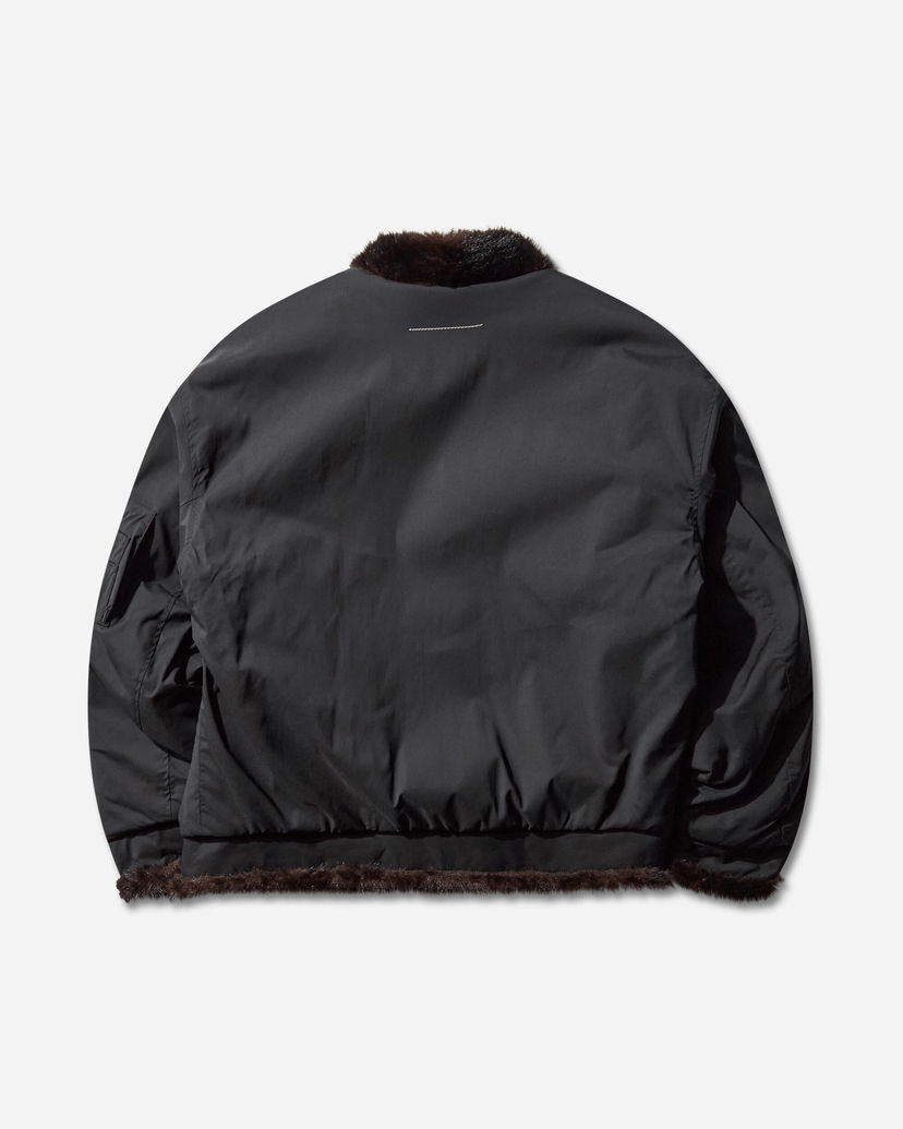 Bomber-takki Maison Margiela Reversible Bomber Jacket Musta | SH2AM0044 962