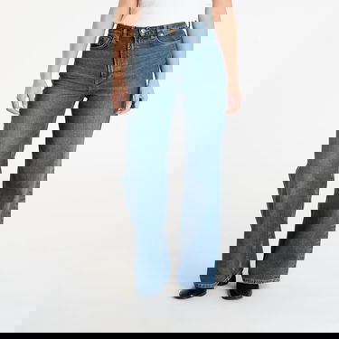 Jeans Samsoe Samsoe Sarebecca High-Waist Wide-Leg Jeans W27/L32 Sininen | F25300106_CLR002381, 0