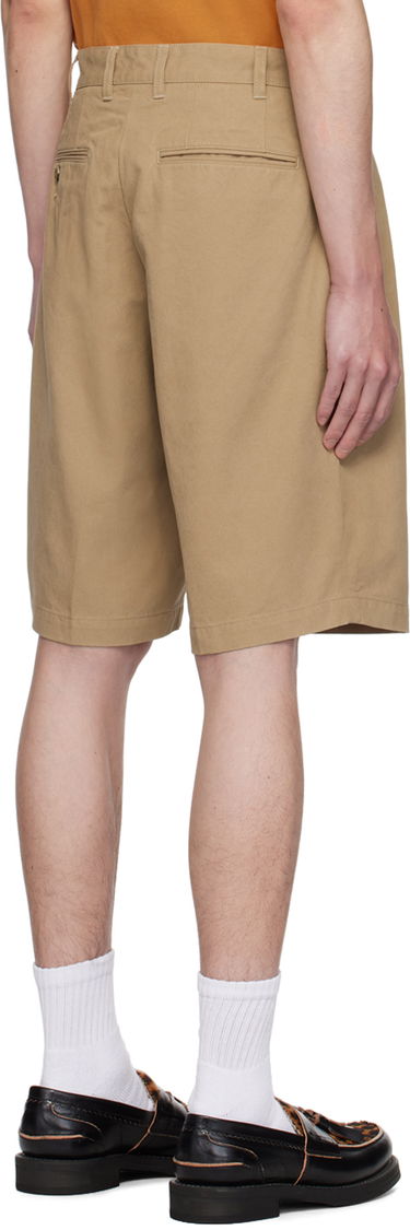 Shortsit BEAMS Beams Plus 2 Pleats Shorts Beige | 3825-0067-874, 2