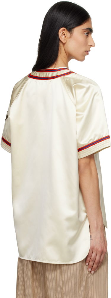 Jersey Bode Bode Redtail Baseball Shirt Beige | MRS25SH023, 2