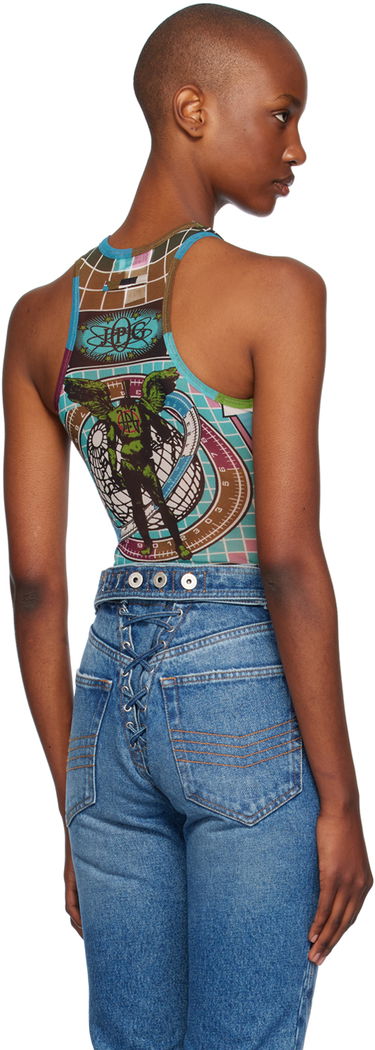 Body Jean Paul Gaultier Gaultier Printed Tank Bodysuit Monivärinen | 24/31-F-BD053-T569-5090, 2