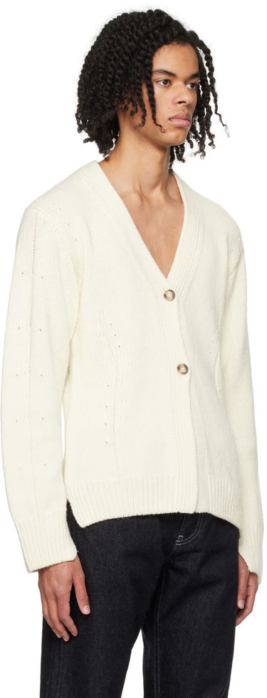Villapaita Helmut Lang Helmut Lang Tailored Cardigan Valkoinen | N09HW705, 1